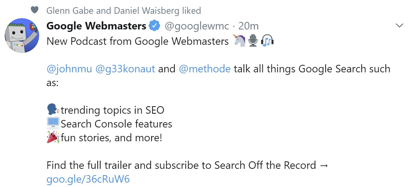 Google kündigt neuen Suche-Podcast an