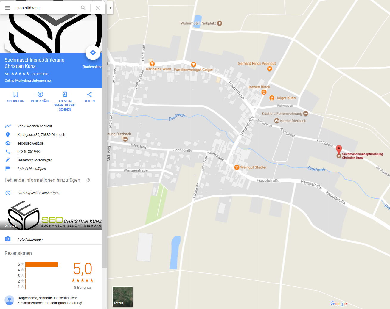 Google Maps: Beispiel