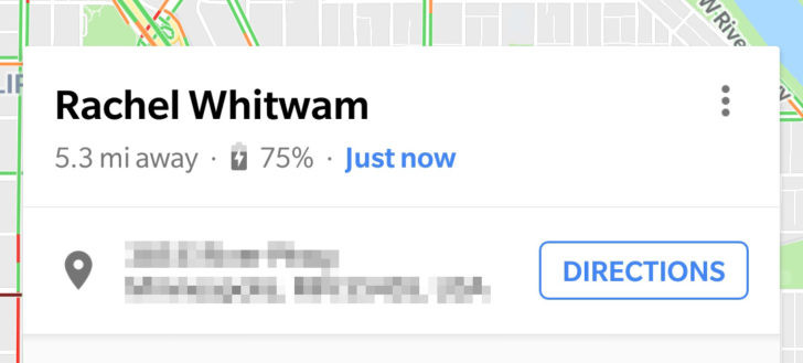 Google Maps überträgt jetzt den Ladestand des Akkus