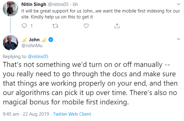 Google: Entscheidung für Umstellung auf Mobile First wird automatisch getroffen