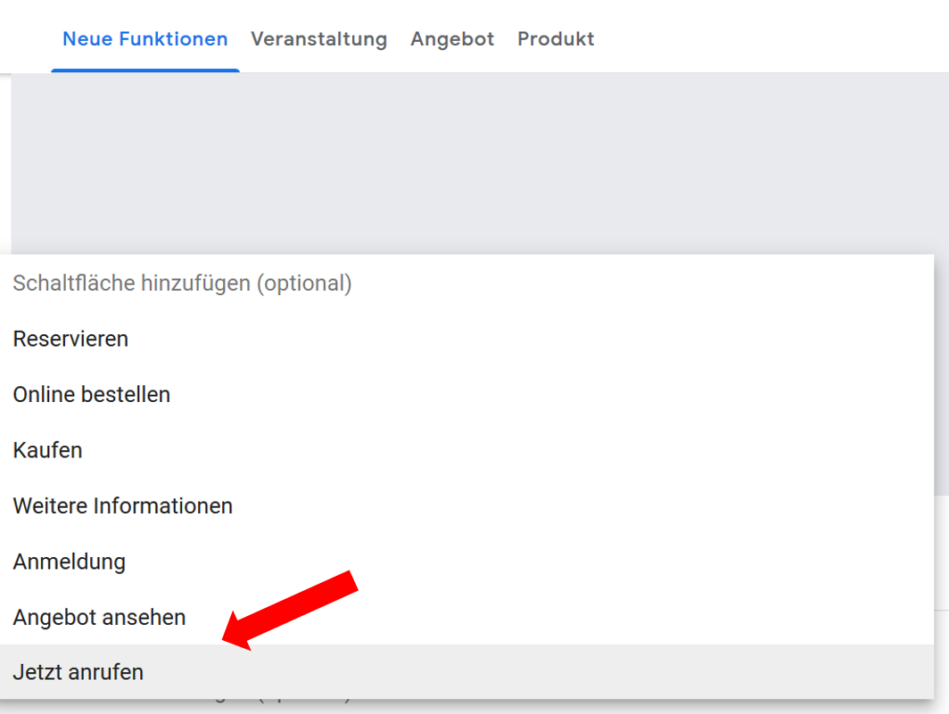 Google My Business: neuer 'Jetzt anrufen'-Button