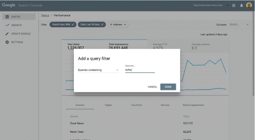 Google: Prototyp der neuen Search Console