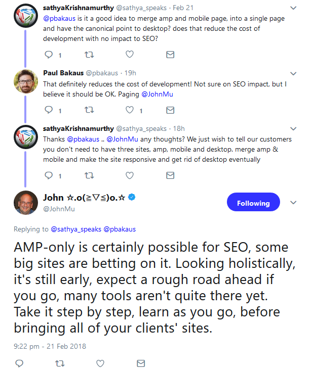 Google: Es ist noch recht früh für die komplette Umstellung auf AMP