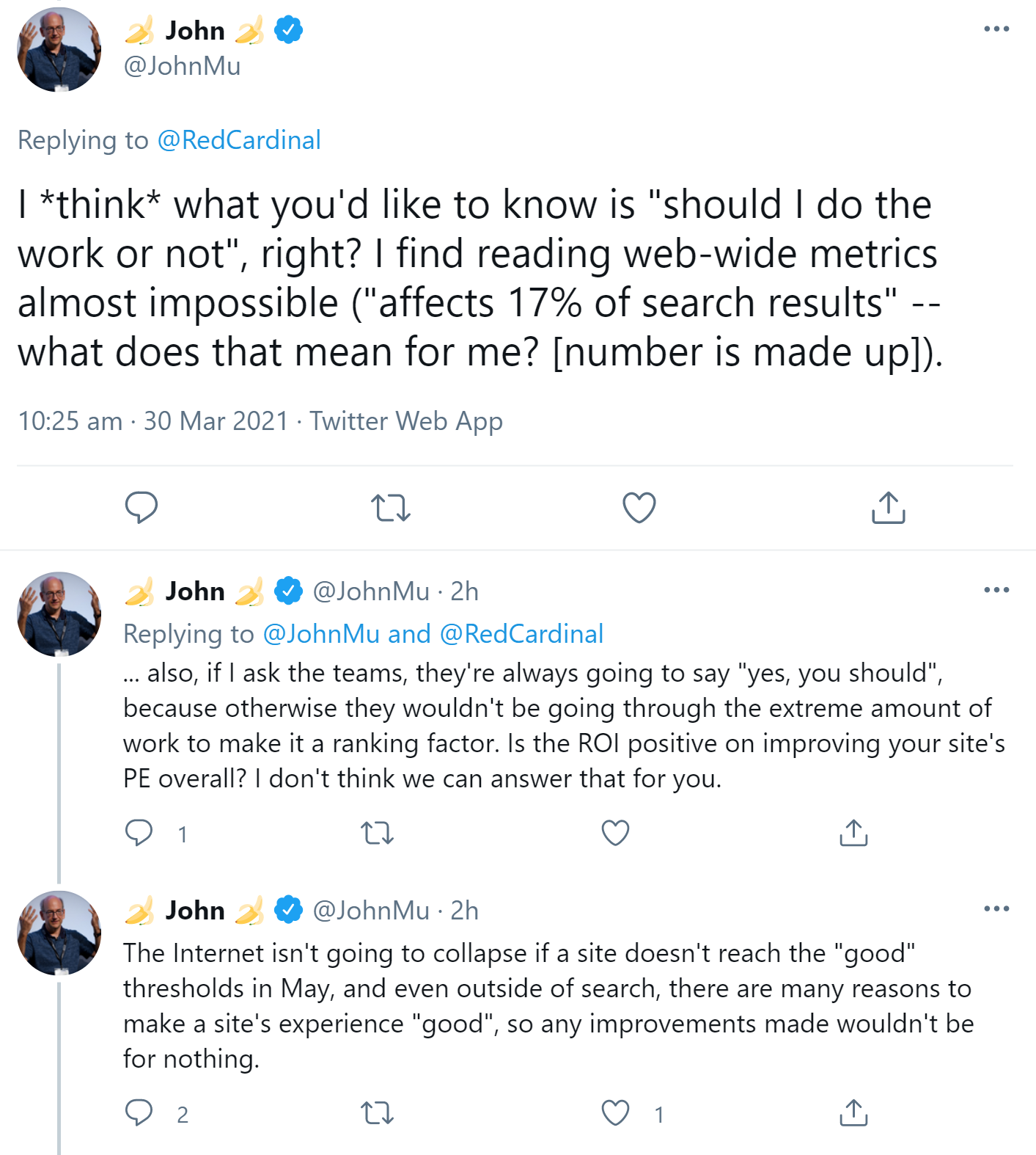Google: Plädoyer für die Optimierung der Core Web Vitals
