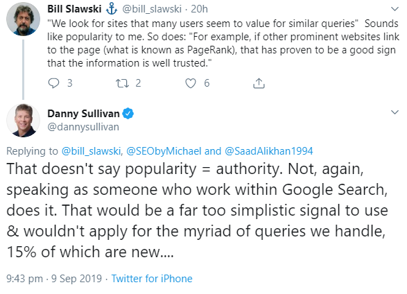 Google: Popularität einer Website ist kein Signal für die Richtigkeit der Inhalte