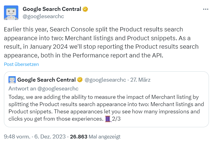 Google: Filter und Report für Produktergebnisse werden eingestellt