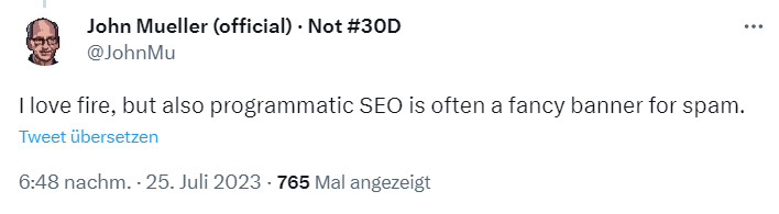 Google: Programmatic SEO nur eine fantasievolle Bezeichnung für Spam?