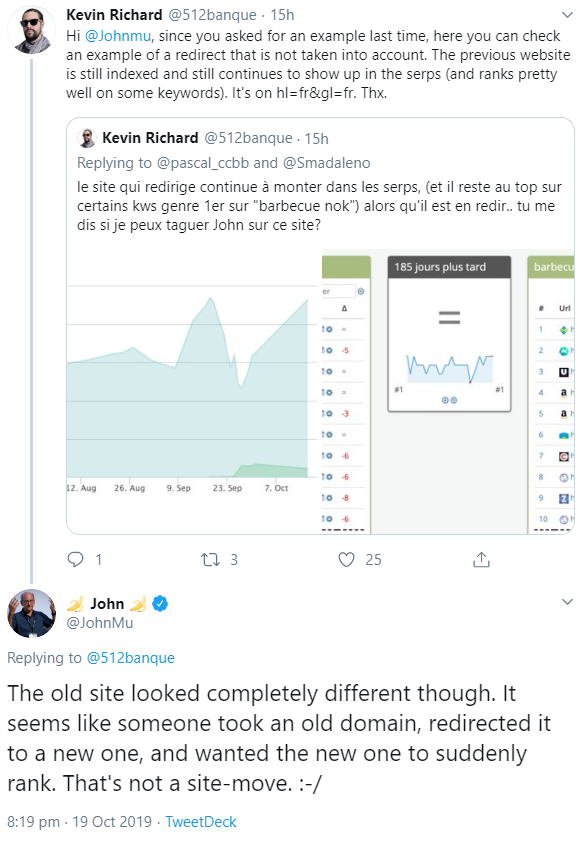 Google: Redirect auf komplett neue Website ist kein Website-Umzug