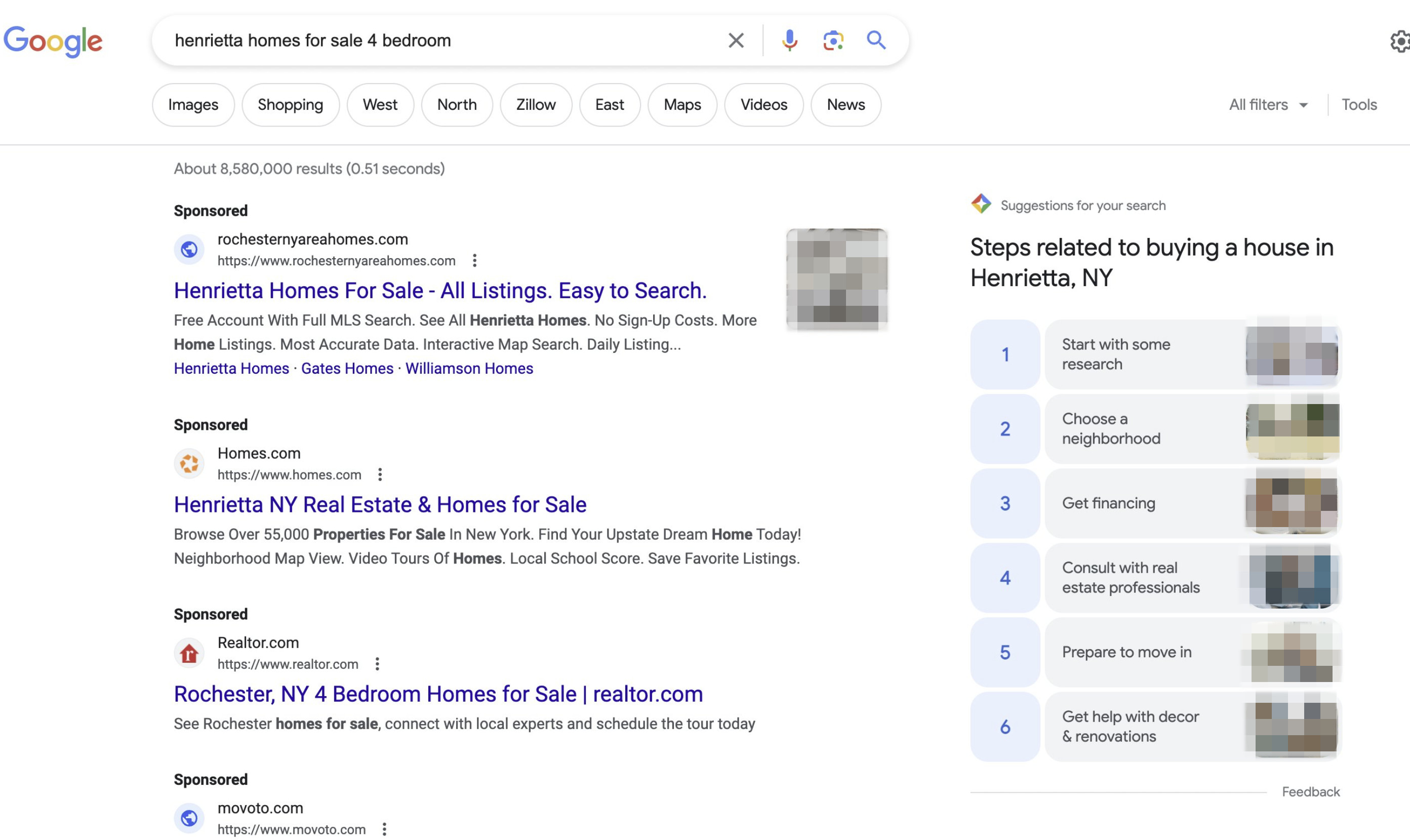 Google Related Steps