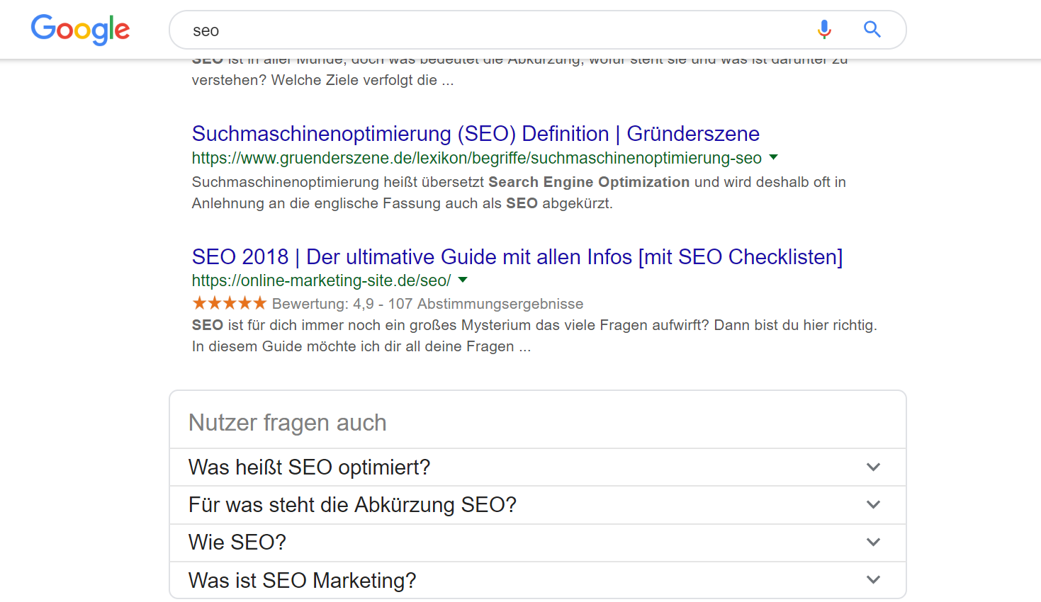Google rollt neues Design für den Header aus: Sticky Header