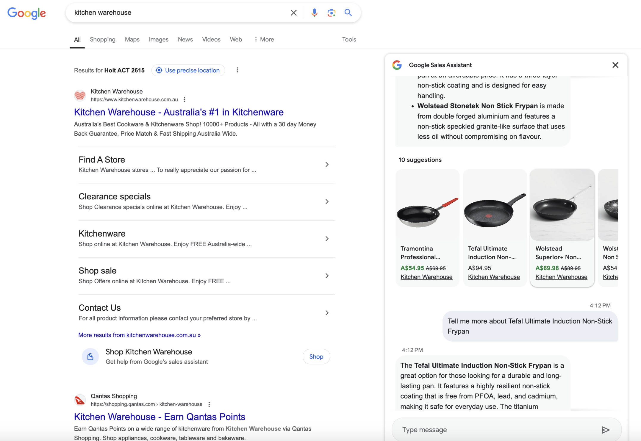 Google Sales Assistant
