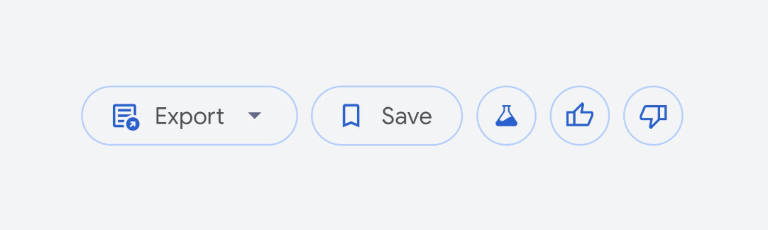 Save-Button für AI Overviews
