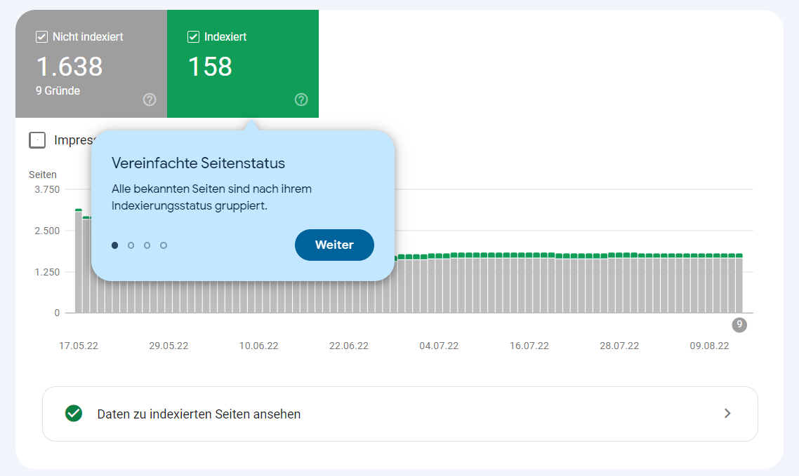 Google Search Console: Tour durch den neuen Report zur Indexabdeckung