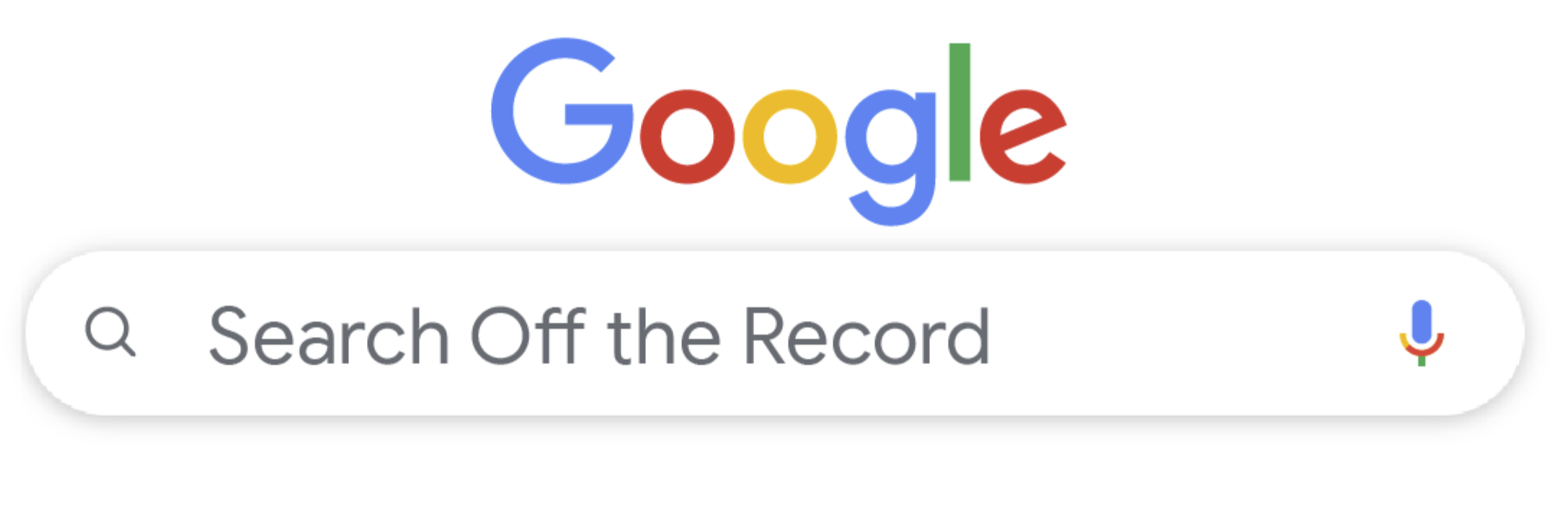 Search Off the Record