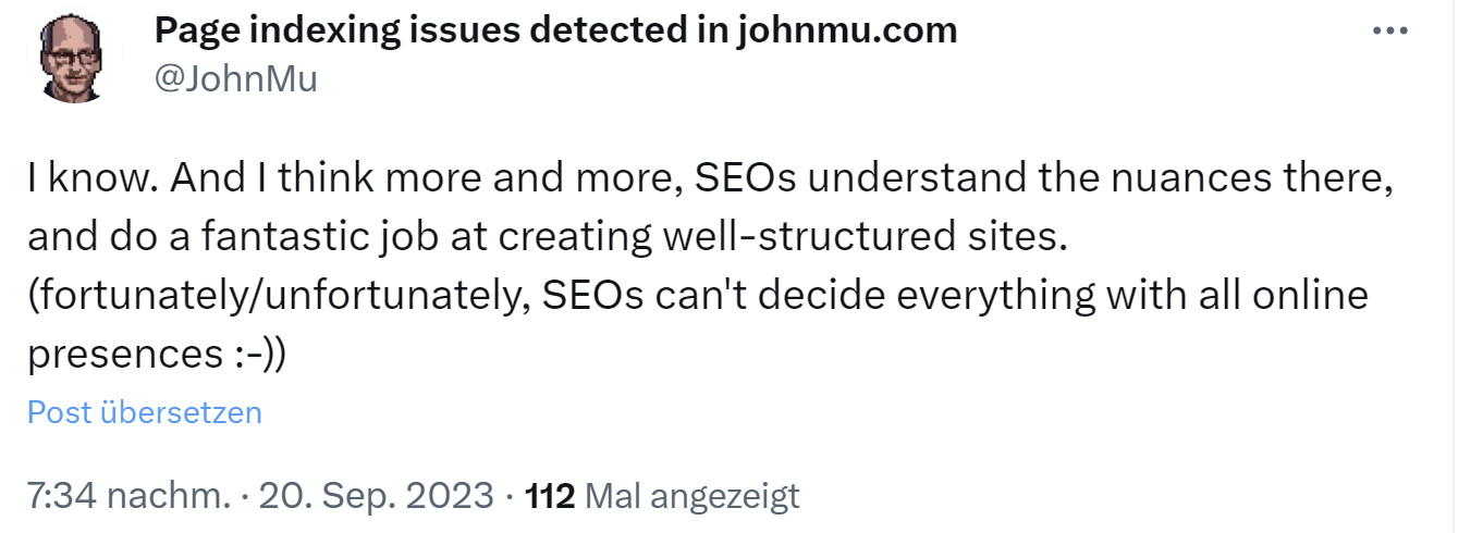 Google: SEOs erkennen die Nuancen bei Duplicate Content und sorgen für gut strukturierte Websites