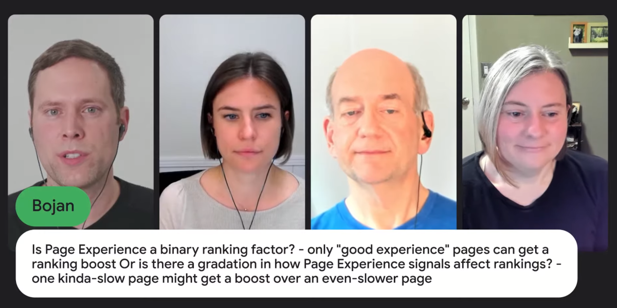 Google: Sind die Core Web Vitals ein binärer Rankingfaktor?
