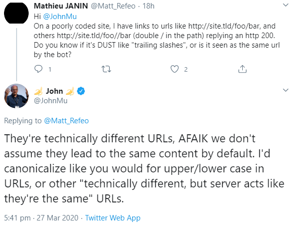 Google: Technisch unterschiedliche URLs, die auf die gleichen Inhalte zeigen, sollten mit einem Canonical-Link versehen werden