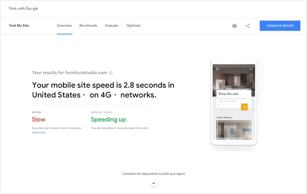 Google: 'Test My Site' wurde überarbeitet