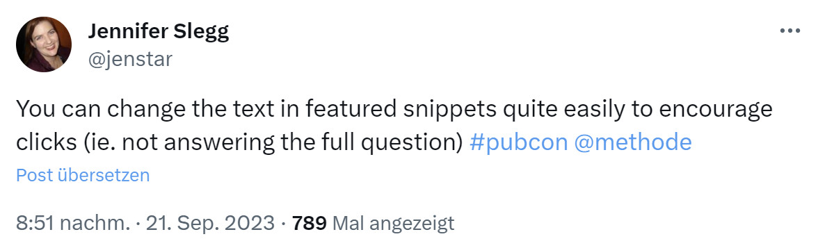 Google: Text von Featured Snippet ändern, um mehr Klicks zu erhalten