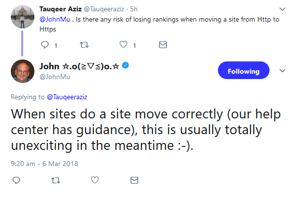 Google: Umzug einer Webseite auf HTTPS inzwischen Routine