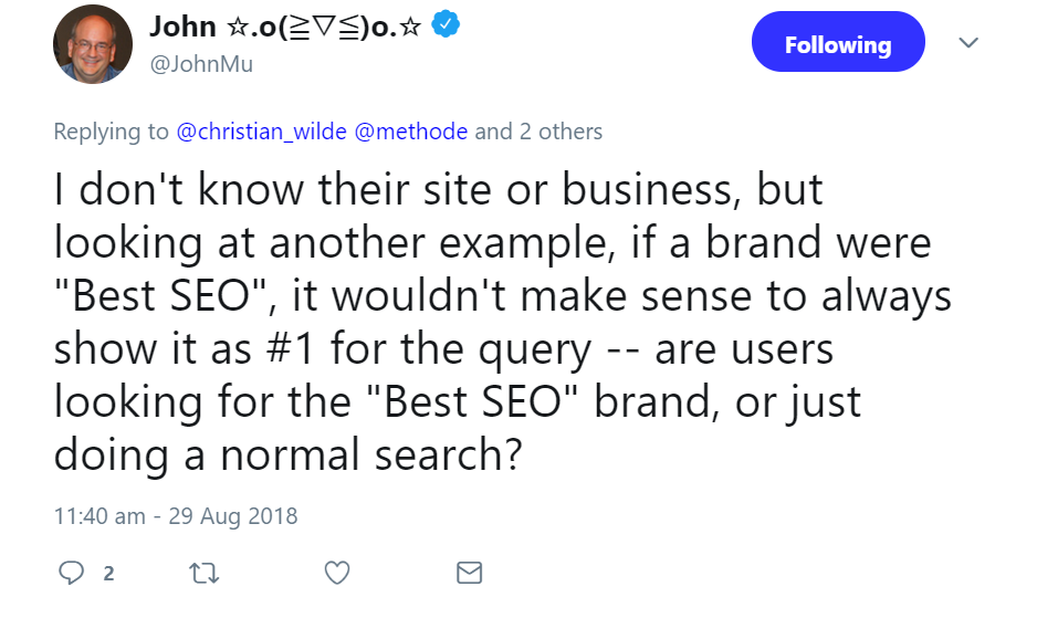 Google: Problem bei allgemeinen Markennamen