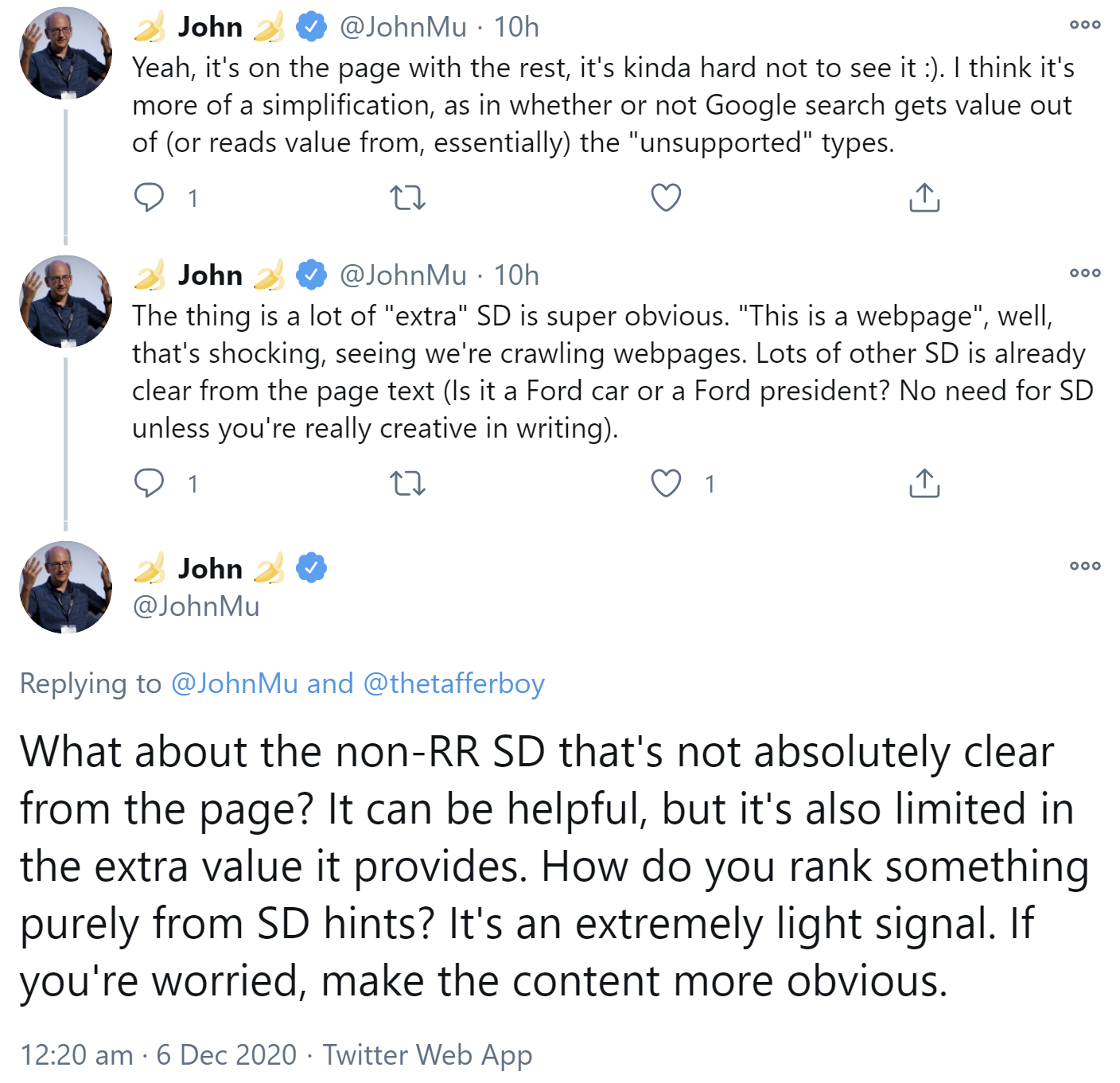 Google: Strukturierte Daten ohne Bezug zu Rich Results haben nur einen begrenzten Mehrwert