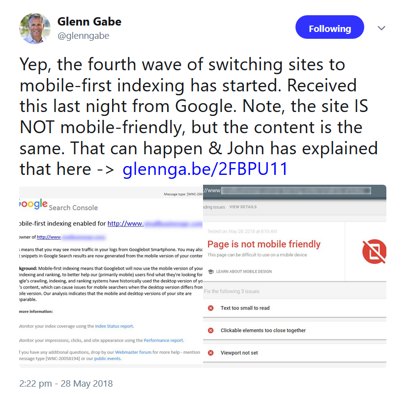 Vierte Welle der Umstellung auf Mobile First hat begonnen