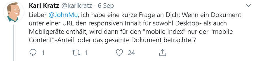 Indexiert Google bei Mobile First und Responsive Design auch die Inhalte, die für den Desktop dargestellt werden