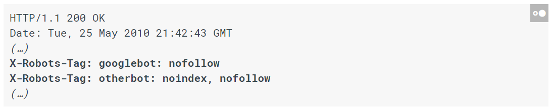 Selektives 'noindex' und 'nofollow' per X-Robots-Tag