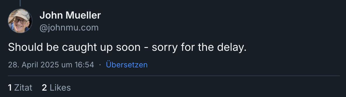 John Müller: Probleme mit der GSC API bald behoben