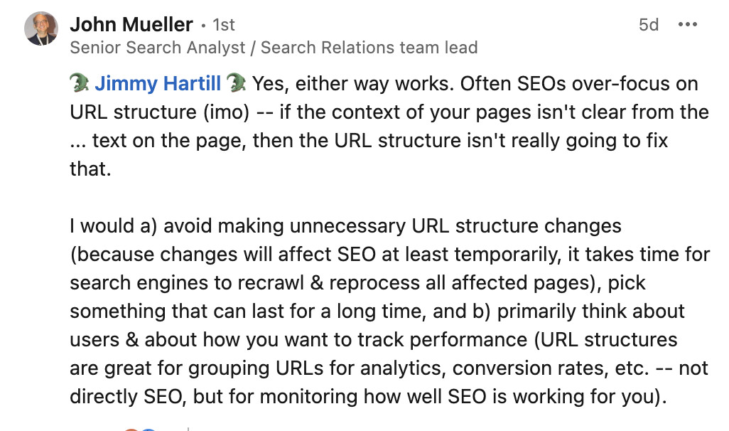 Google: unnötige URL-Wechsel vermeiden!