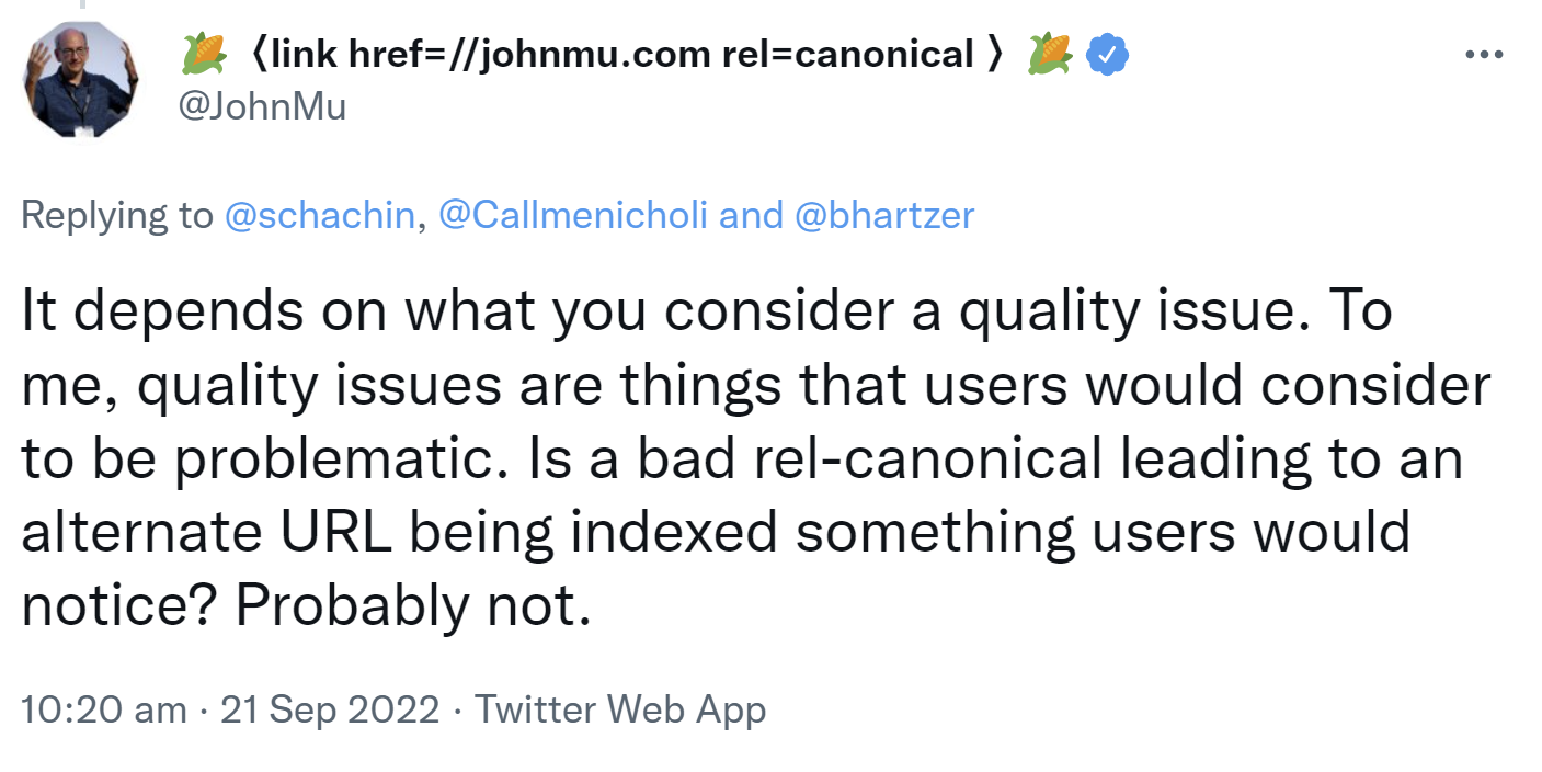 John Müller zur Frage, was Qualitätsprobleme sind