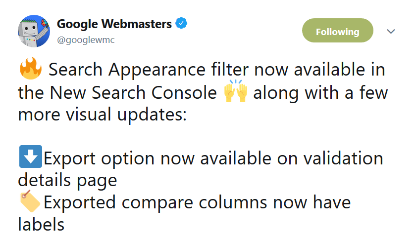 Google kündigt neue Funktionen für die neue Search Console an