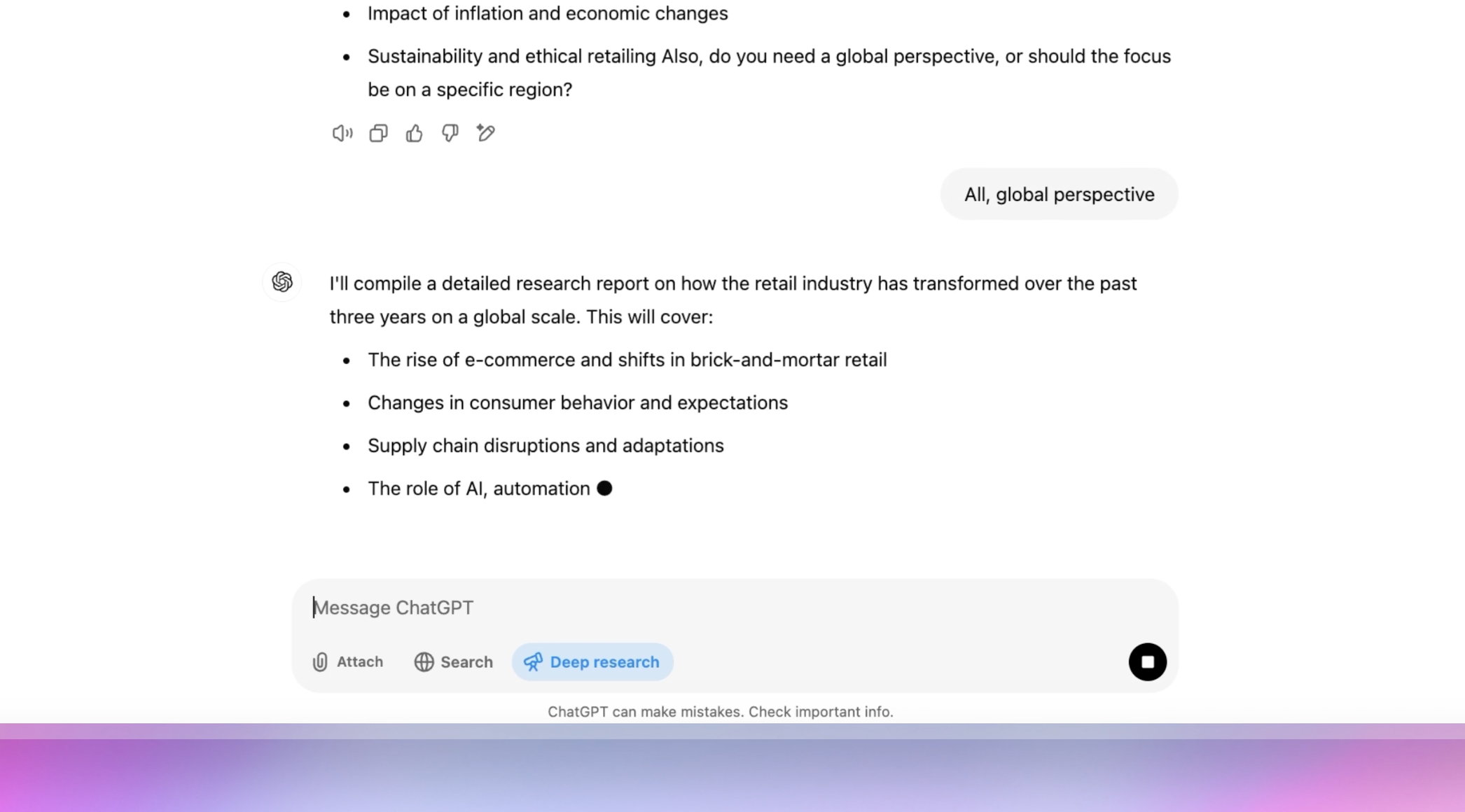 OpenAI Deep Research Beispiel