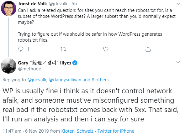 Kommt es beim Abruf der robots.txt bei WordPress-Websites häufiger zu Fehlern?