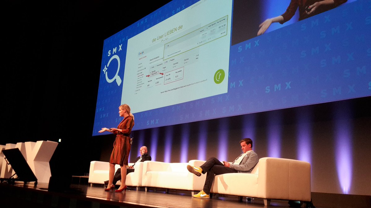 SMX München: Astrid Kramer zu Featured Snippets