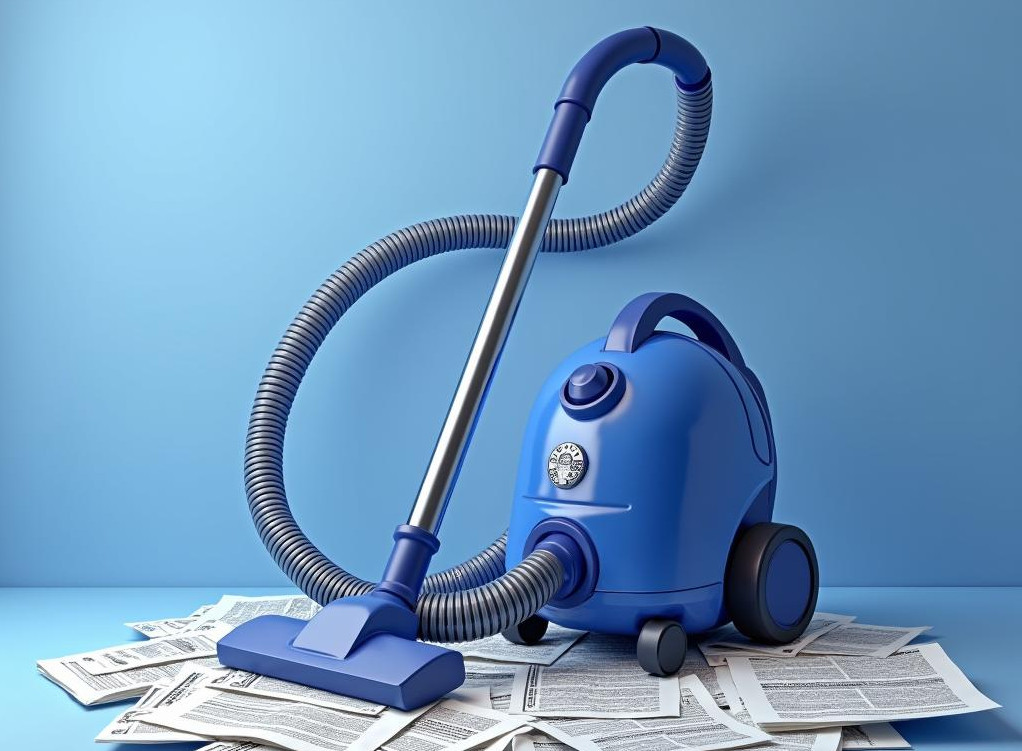Staubsauger Zeitungen