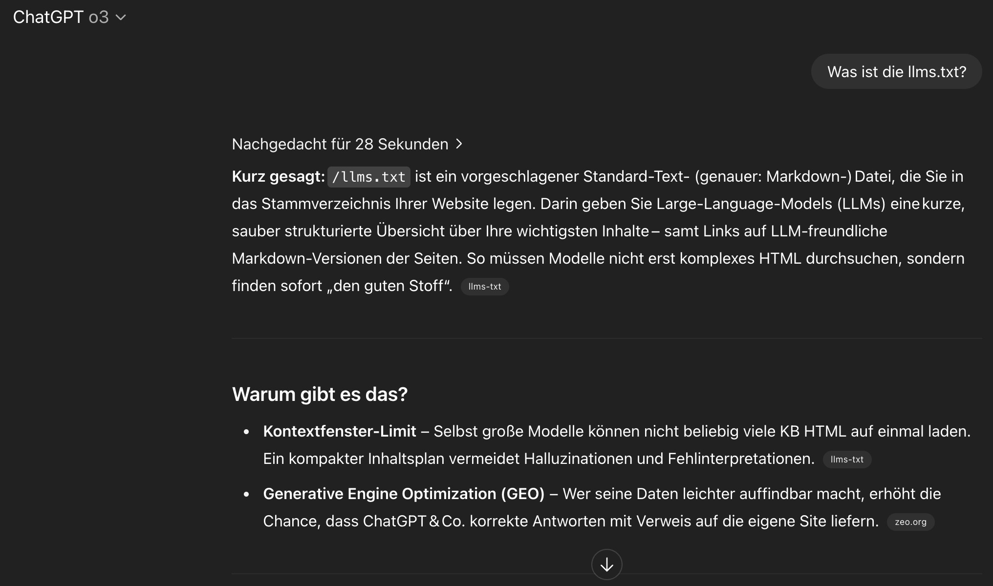 Was ist die llms.txt?